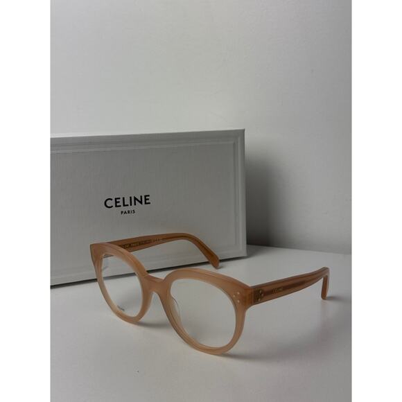 NEW Celine CL50093I Eyeglasses Frames Milky Pink - Picture 6 of 8